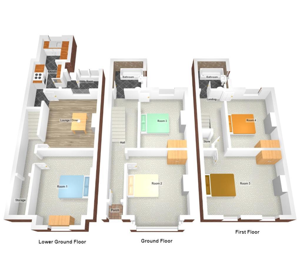 Wistaston House By Yourstays 5 Double Bedrooms And 2 Bathrooms, Great For Groups! Book Now! Crewe Exteriör bild